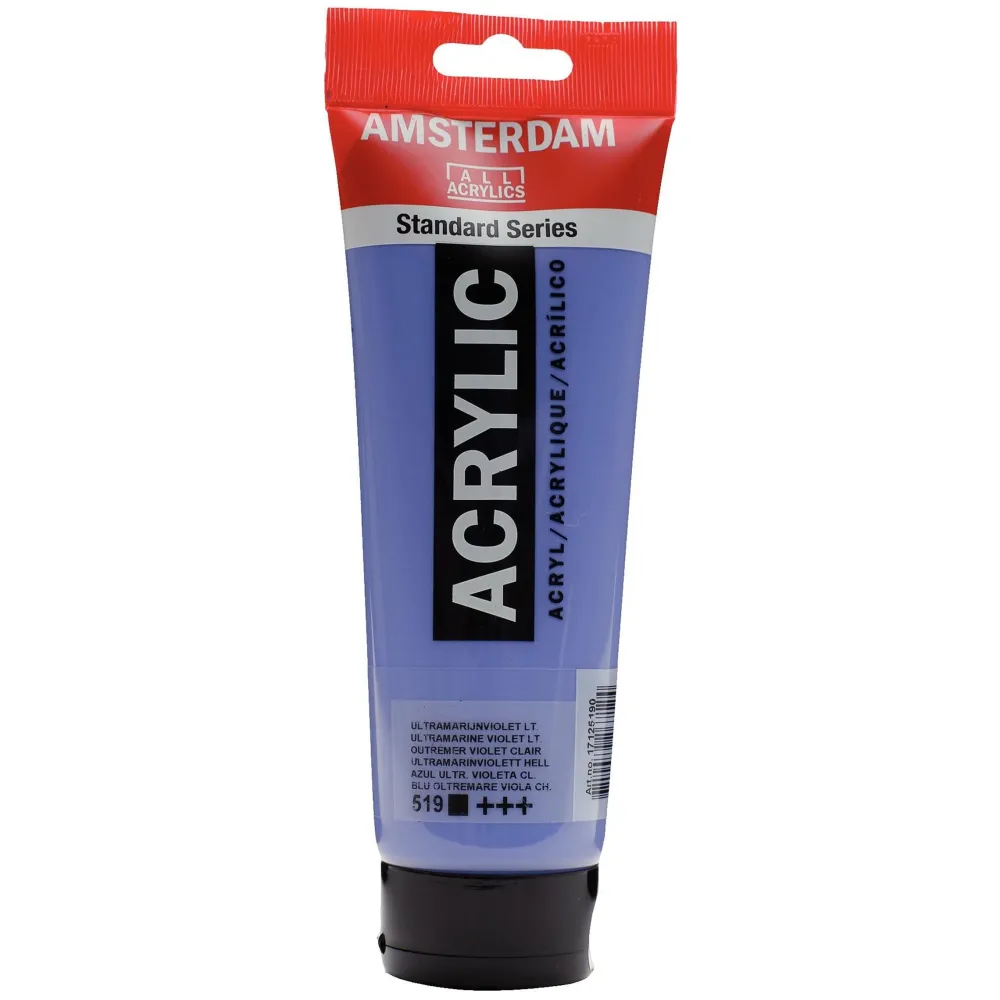 Amsterdam Farba akrylowa - - 519, Ultramarine Violet Light, 250 ml > Farby Akrylowe