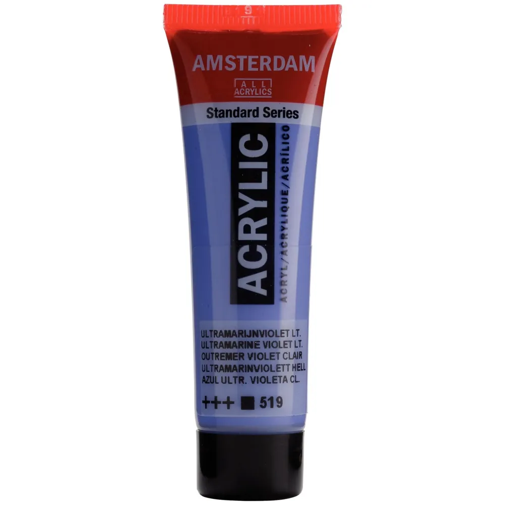 Amsterdam Farba akrylowa - - Ultramarine Violet Light, 20 ml