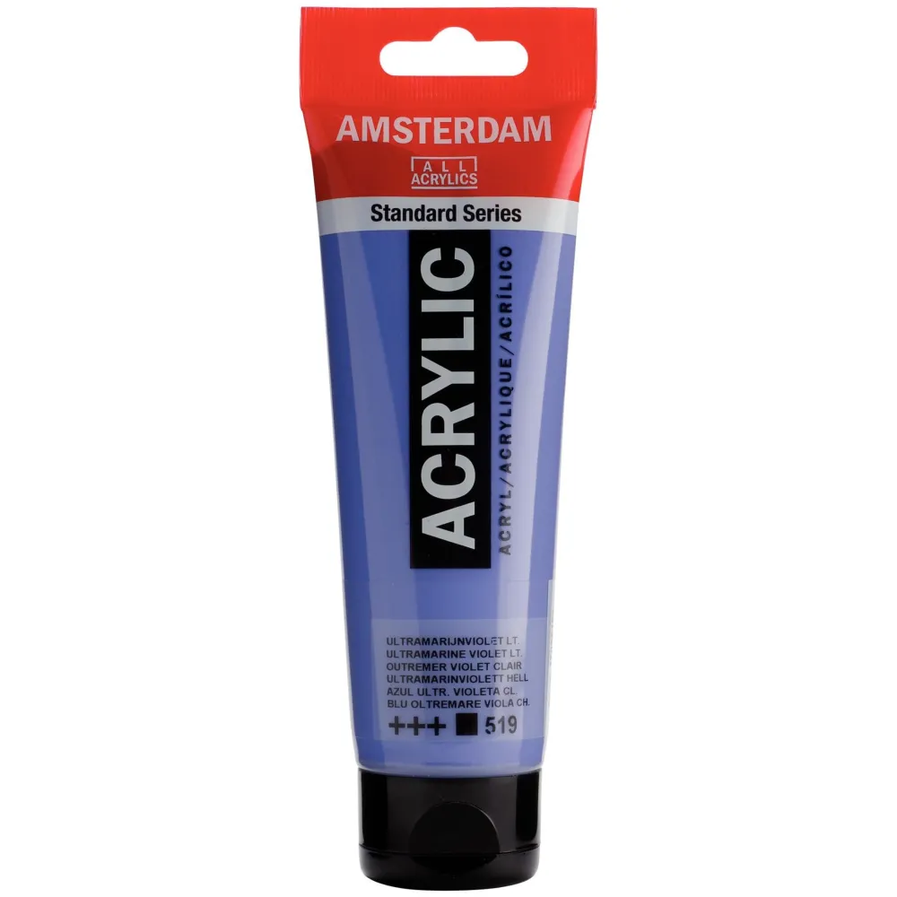 Amsterdam Farba akrylowa - - Ultramarine Violet Light, 120 ml