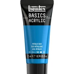 Liquitex Farba akrylowa Basics Acrylic - - 340, Metallic Purple, 22 ml ><noscript><img width=
