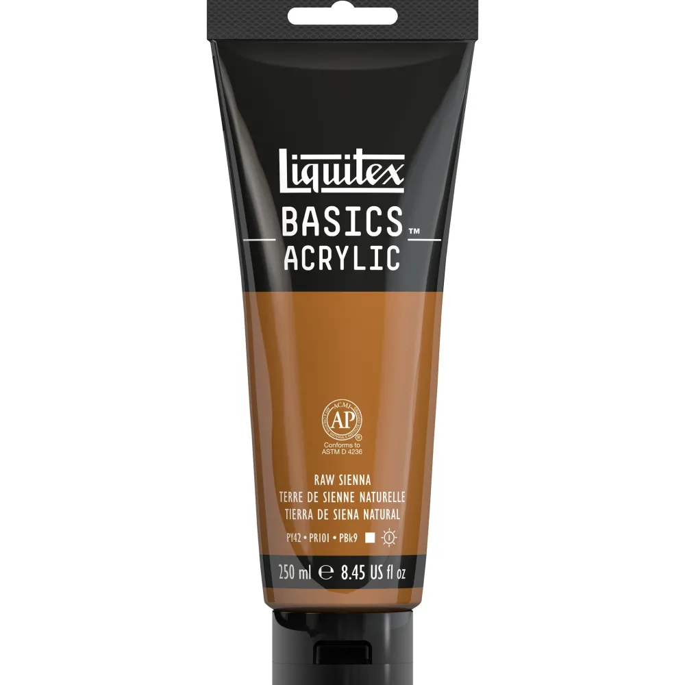 Liquitex Farba akrylowa Basics Acrylic - - Raw Sienna, 250 ml