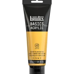 Liquitex Farba akrylowa Basics Acrylic - - Cadmium Yellow Deep Hue, 250 ml > Farby Akrylowe