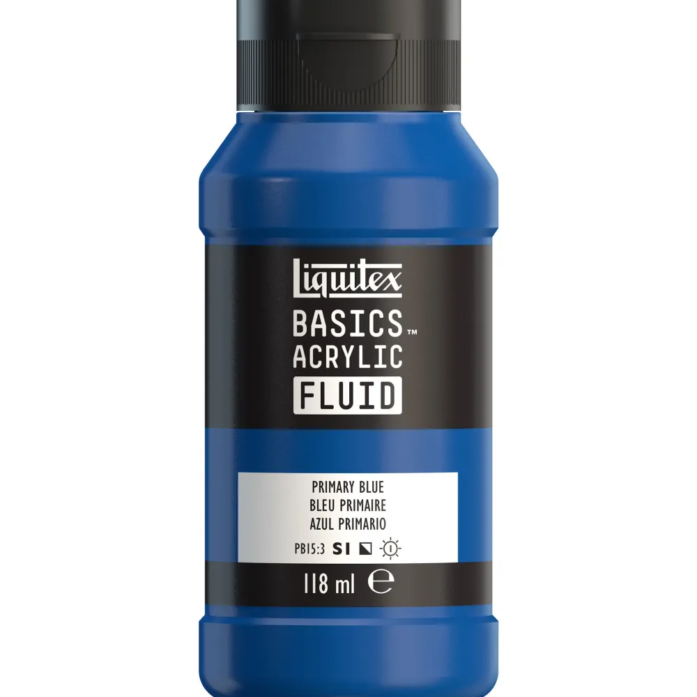 Liquitex Farba akrylowa Basics Acrylic Fluid - - 830, Cadmium Yellow Medium Hue, 250 ml > Farby Akrylowe