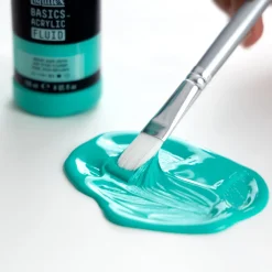 Liquitex Farba akrylowa Basics Acrylic Fluid - - 051, Gold, 250 ml > Farby Akrylowe