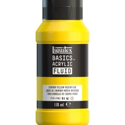 Liquitex Farba akrylowa Basics Acrylic Fluid - - 163, Cadmium Yellow Deep Hue, 118 ml ><noscript><img width=