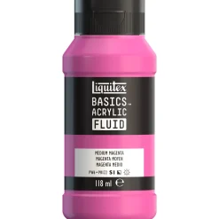 Liquitex Farba akrylowa Basics Acrylic Fluid - - 500, Medium Magenta, 118 ml ><noscript><img width=