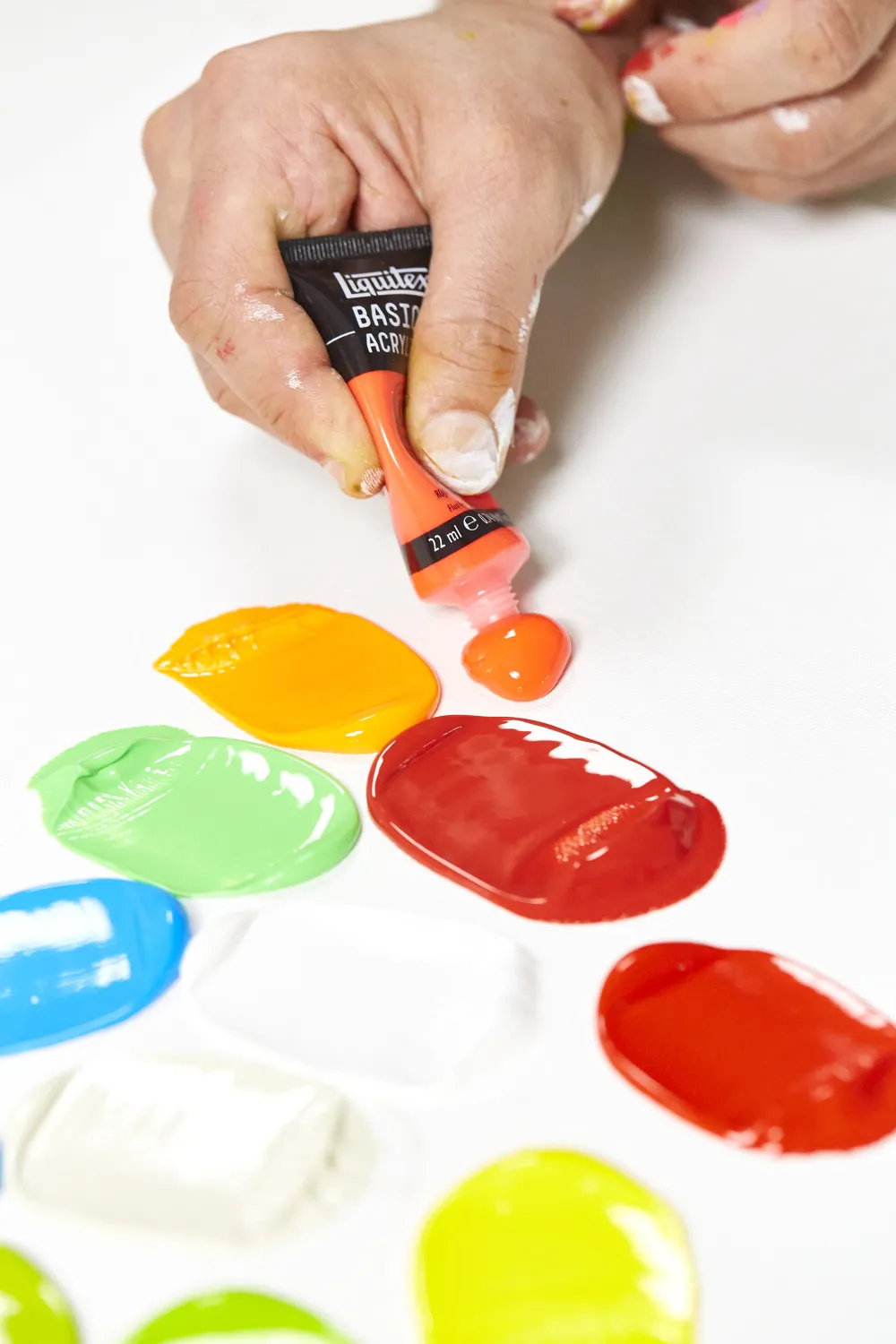 Liquitex Farba akrylowa Basics Acrylic - - 224, Hooker's Green Hue Permanent, 22 ml > Farby Akrylowe