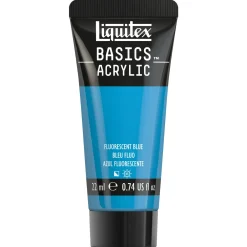 Liquitex Farba akrylowa Basics Acrylic - - 984, Fluorescent Blue, 22 ml