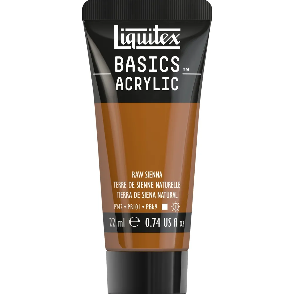 Liquitex Farba akrylowa Basics Acrylic - - 330, Raw Sienna, 22 ml