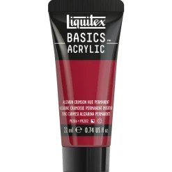 Liquitex Farba akrylowa Basics Acrylic - - 116, Alizarin Crimson Hue Permanent, 22 ml > Farby Akrylowe