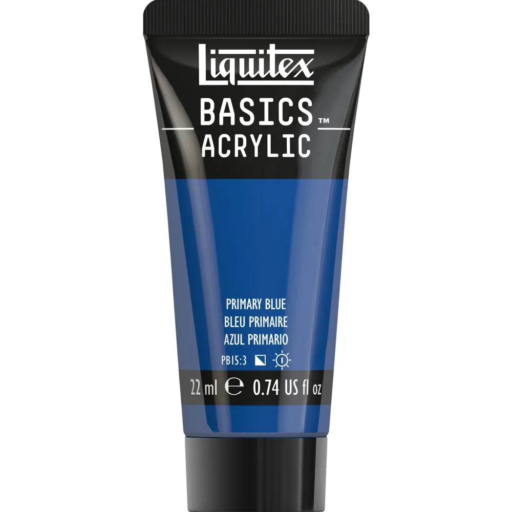 Liquitex Farba akrylowa Basics Acrylic - - 420, Primary Blue, 22 ml