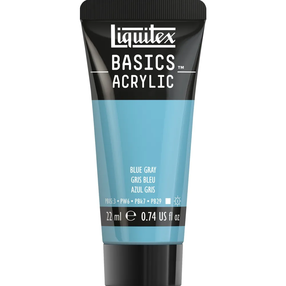Liquitex Farba akrylowa Basics Acrylic - - 142, Blue Gray, 22 ml