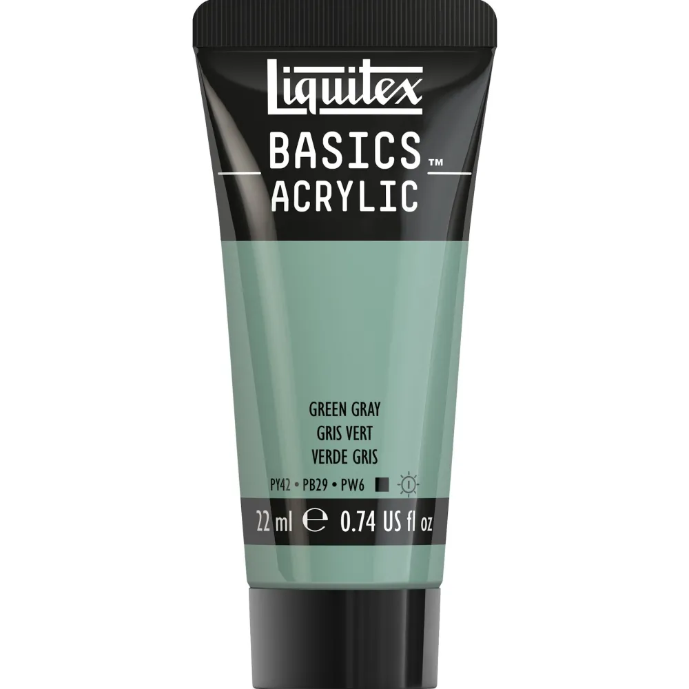 Liquitex Farba akrylowa Basics Acrylic - - 205, Green Gray, 22 ml