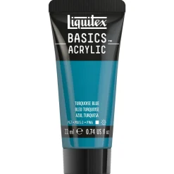 Liquitex Farba akrylowa Basics Acrylic - - 046, Turquoise Blue, 22 ml