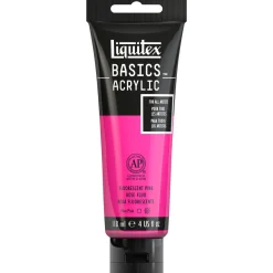 Liquitex Farba akrylowa Basics Acrylic - - 987, Fluorescent Pink, 118 ml