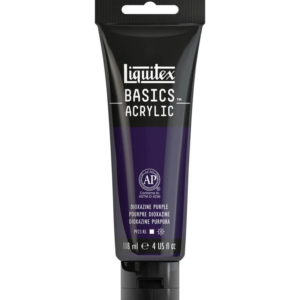 Liquitex Farba akrylowa Basics Acrylic - - 186, Dioxazine Purple, 118 ml