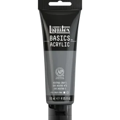 Liquitex Farba akrylowa Basics Acrylic - - 599, Neutral Gray 5, 118 ml
