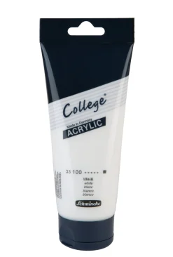 Schmincke Farba akrylowa College Acrylic - - 100 White 250 ml > Farby Akrylowe