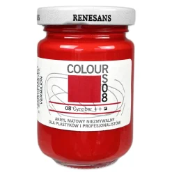 Renesans Farba akrylowa Colours - - 07, Indian yellow, 125 ml > Farby Akrylowe