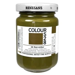 Renesans Farba akrylowa Colours - - 27, sap green, 125 ml > Farby Akrylowe