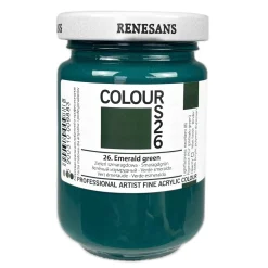 Renesans Farba akrylowa Colours - - 25, Paolo Veronese green, 125 ml > Farby Akrylowe