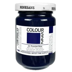 Renesans Farba akrylowa Colours - - 21, ultramarine, 125 ml > Farby Akrylowe