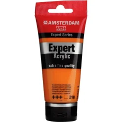 Amsterdam Farba akrylowa Expert - - 218, Transparent Orange, 75 ml