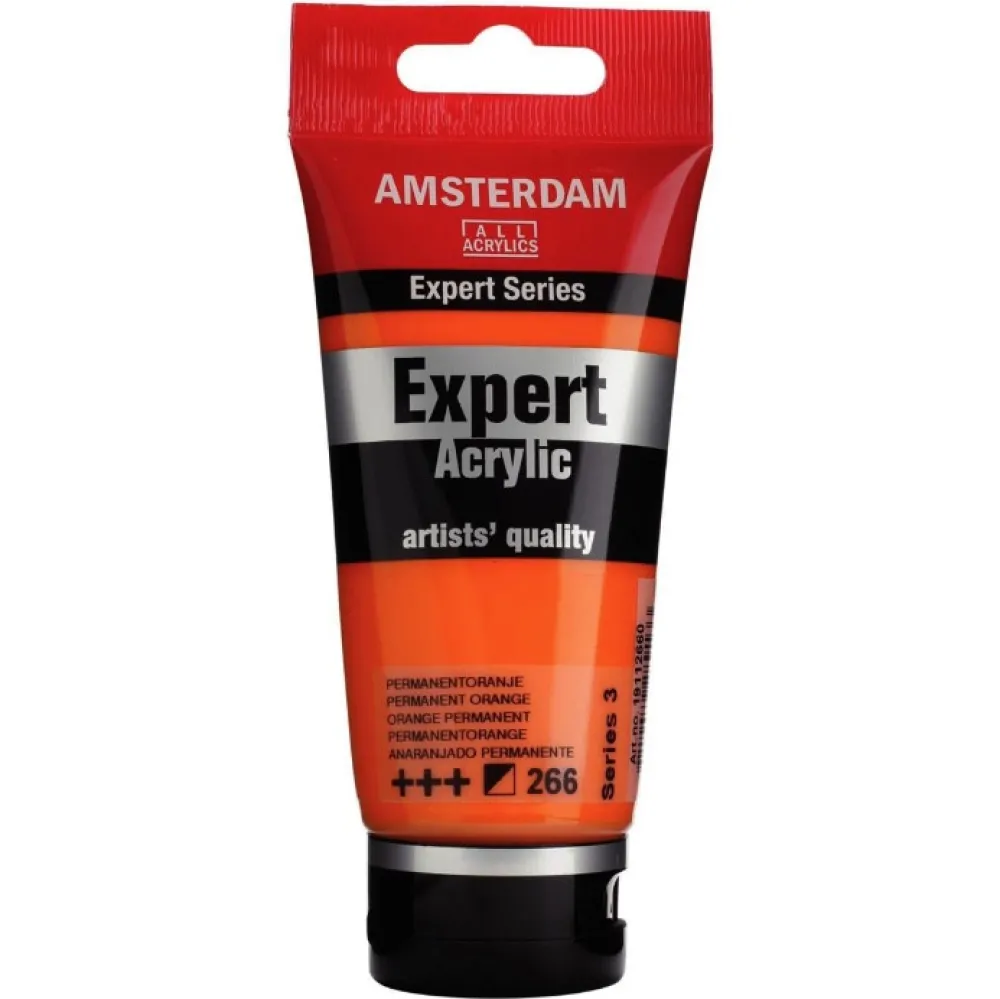 Amsterdam Farba akrylowa Expert - - 266, Permanent Orange, 75 ml