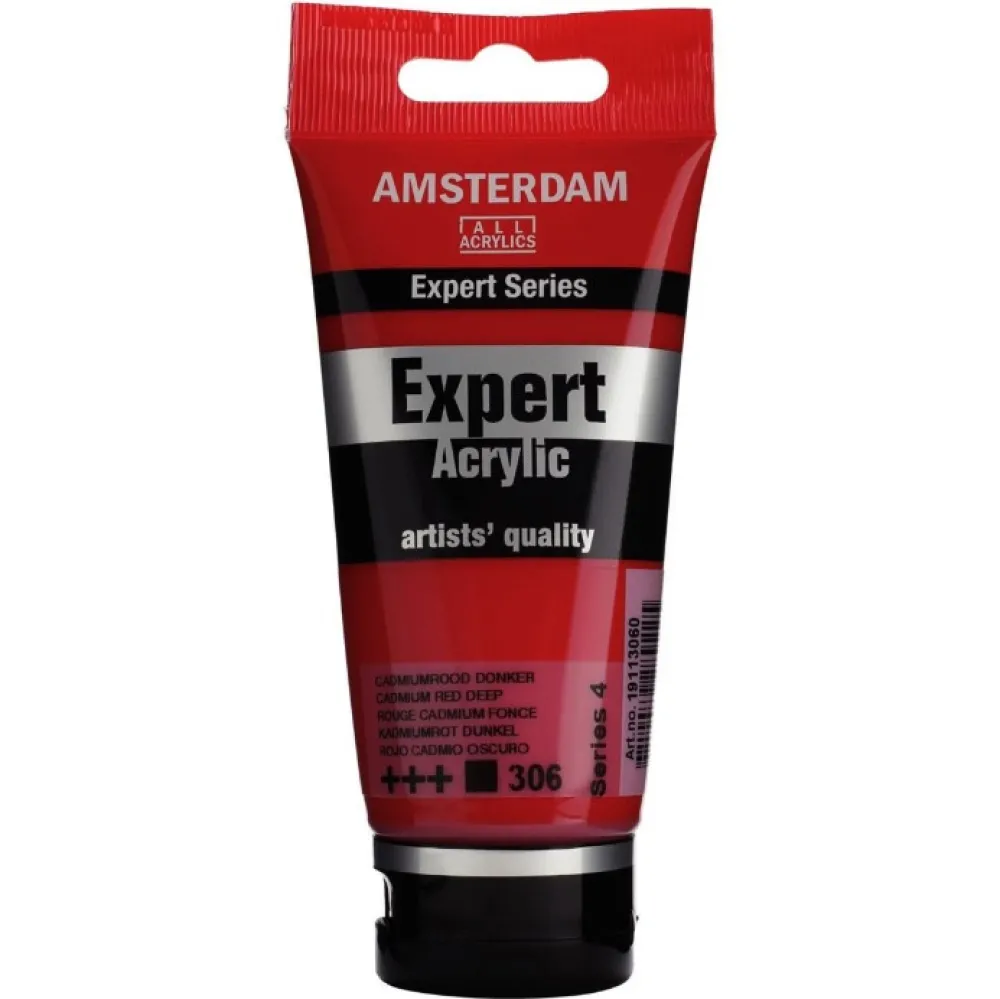 Amsterdam Farba akrylowa Expert - - 306, Cadmium Red Deep, 75 ml