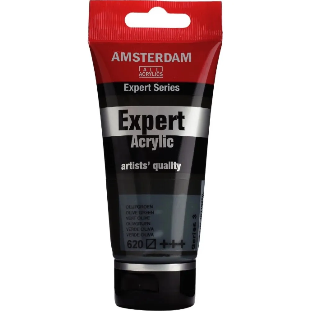 Amsterdam Farba akrylowa Expert - - 620, Olive Green, 75 ml