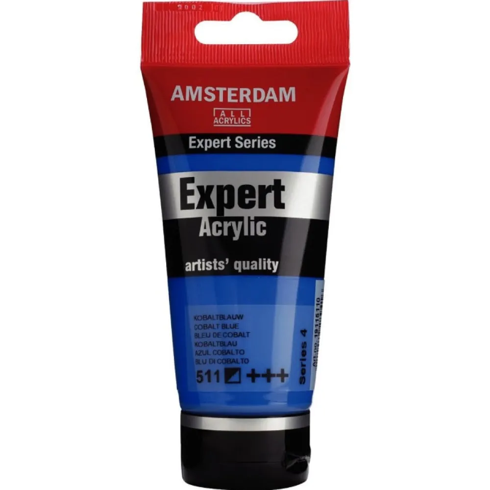 Amsterdam Farba akrylowa Expert - - 511, Cobalt Blue, 75 ml