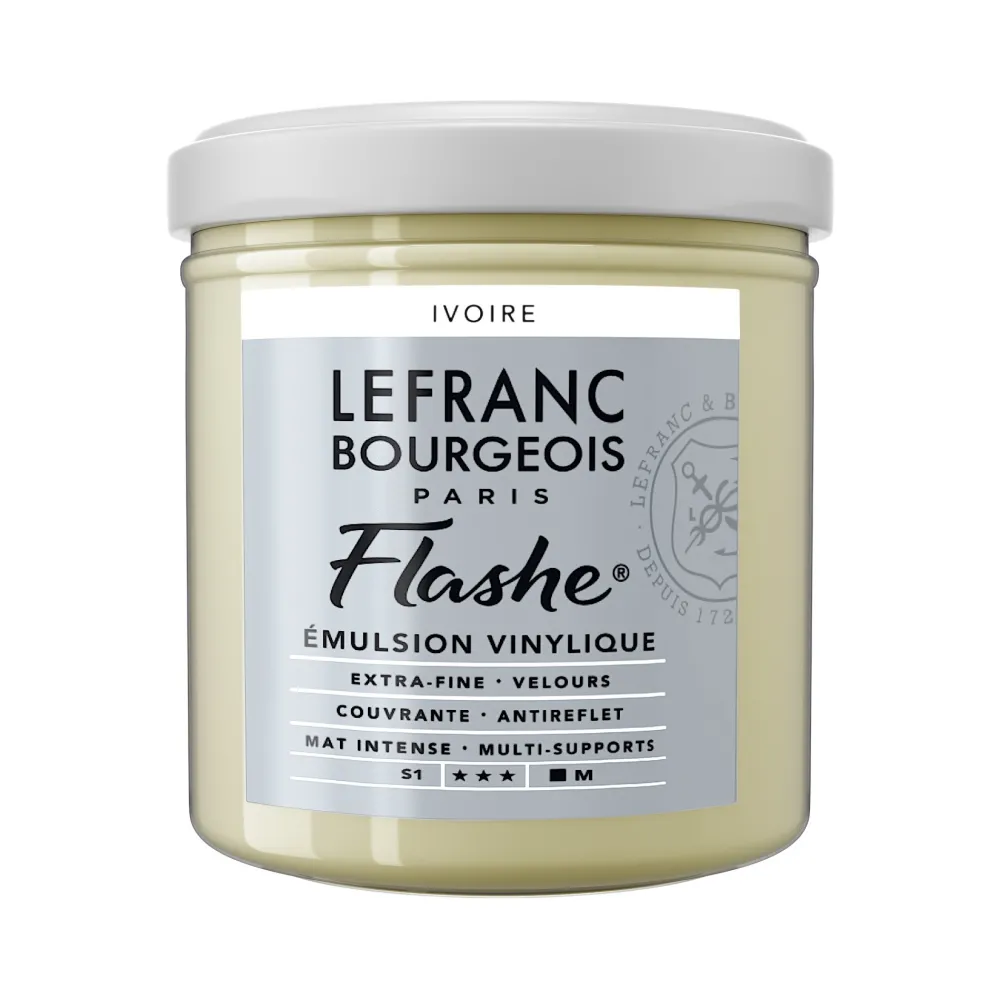 Lefranc & Bourgeois Farba akrylowa Flashe - - Ivory, 125 ml