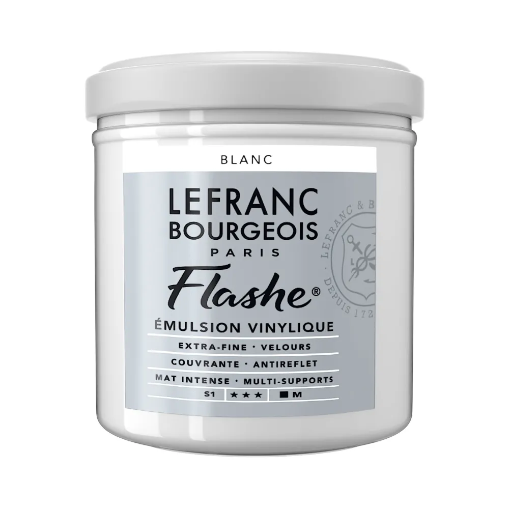 Lefranc & Bourgeois Farba akrylowa Flashe - - White, 125 ml > Farby Akrylowe