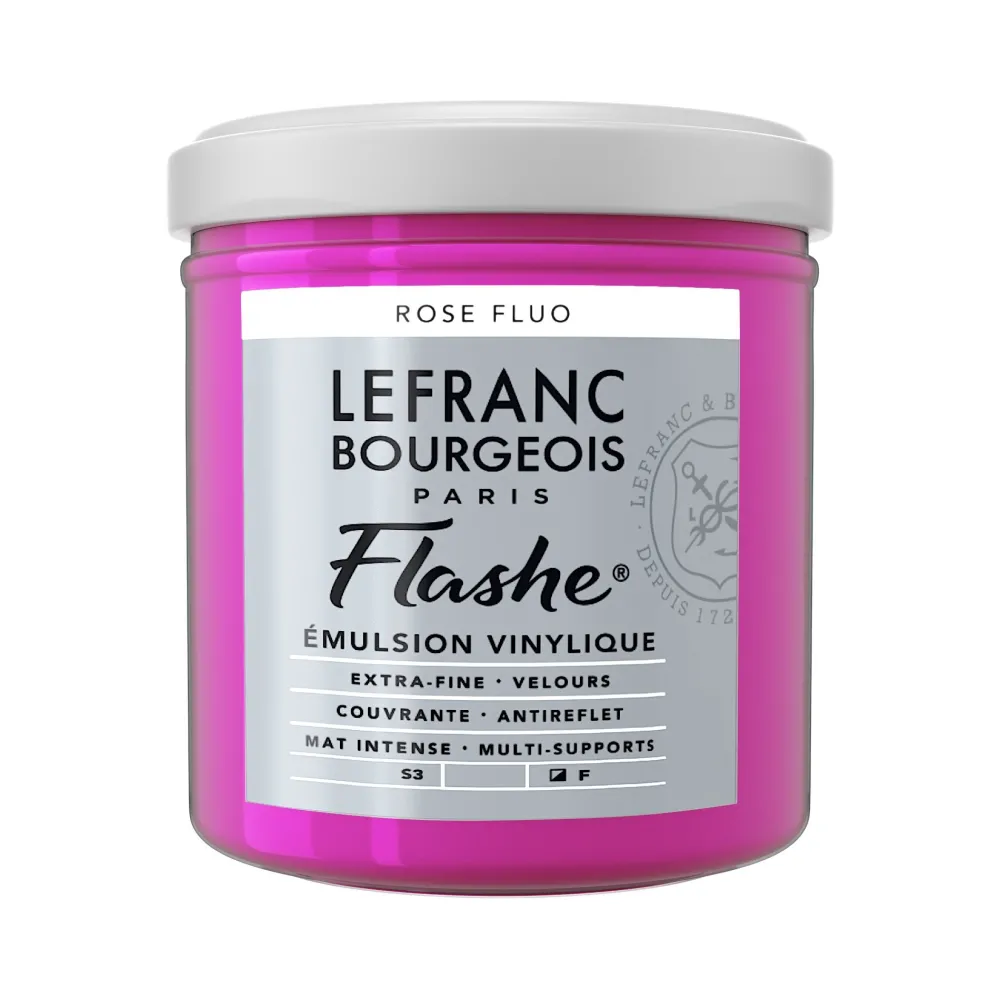Lefranc & Bourgeois Farba akrylowa Flashe - - Fluorescent Pink, 125 ml