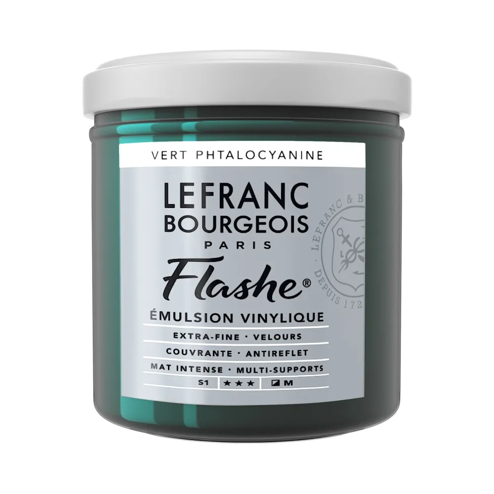 Lefranc & Bourgeois Farba akrylowa Flashe - - Pearl White Iridescent, 125 ml > Farby Akrylowe