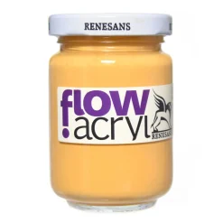 Renesans Farba akrylowa Flow Acryl - - 09, yellow ochre, 125 ml