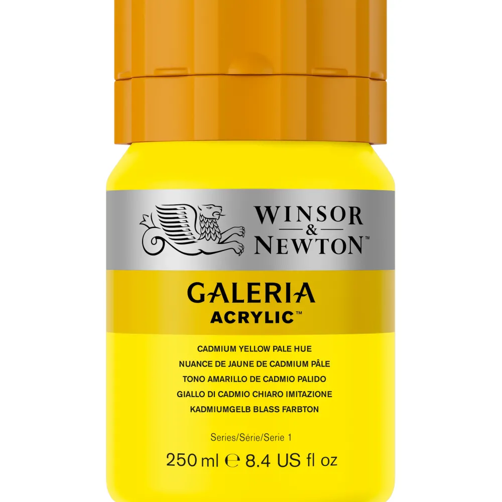 Winsor & Newton Farba akrylowa Galeria - - 114, Cadmium Yellow Pale Hue, 250 ml