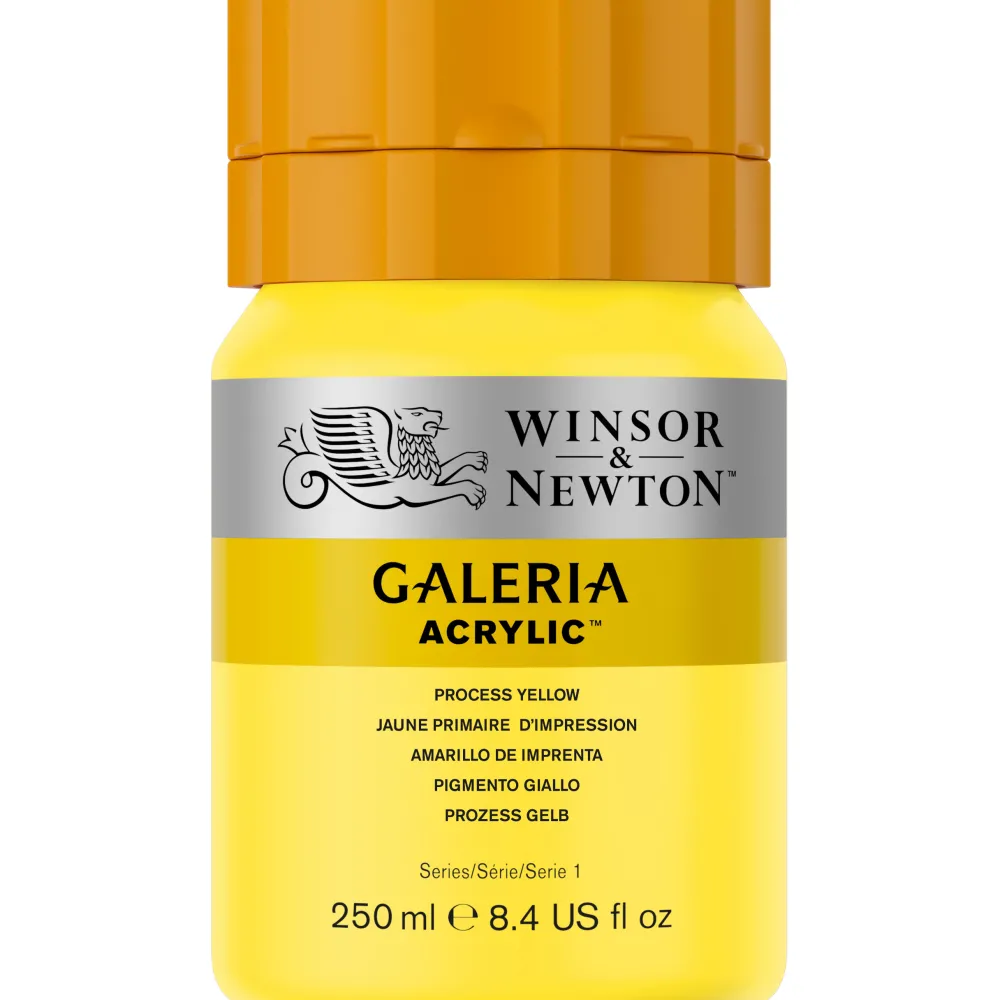Winsor & Newton Farba akrylowa Galeria - - 527, Process Yellow, 250 ml