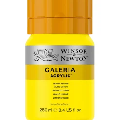 Winsor & Newton Farba akrylowa Galeria - - 346, Lemon Yellow, 250 ml