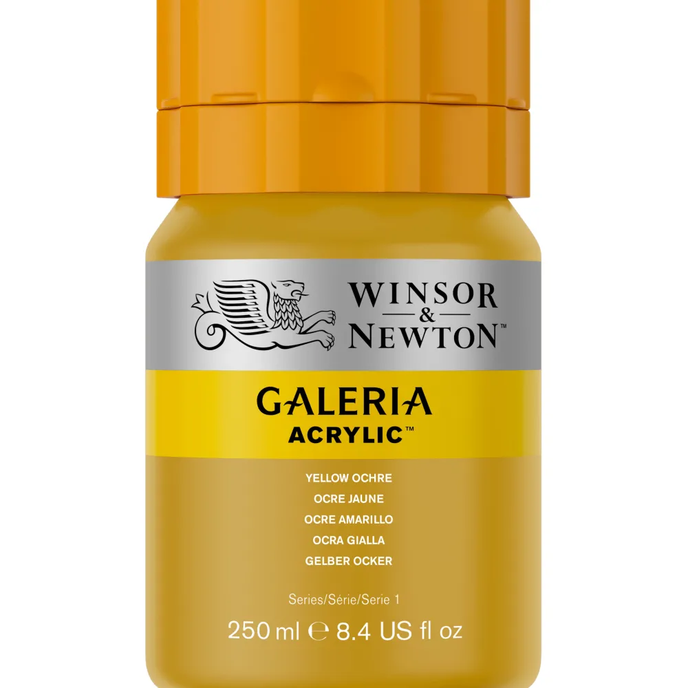 Winsor & Newton Farba akrylowa Galeria - - 744, Yellow Ochre, 250 ml > Farby Akrylowe