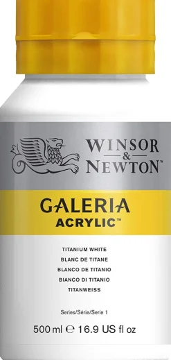 Winsor & Newton Farba akrylowa Galeria - - Titanium White, 500 ml > Farby Akrylowe