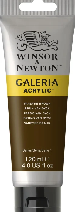Winsor & Newton Farba akrylowa Galeria - - Vandyke Brown, 120 ml > Farby Akrylowe