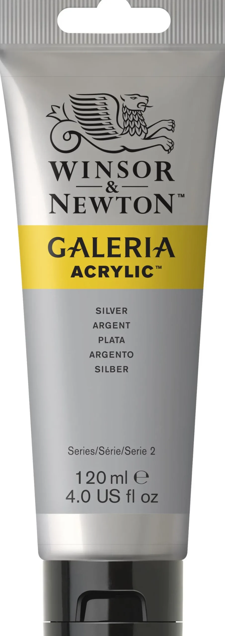 Winsor & Newton Farba akrylowa Galeria - - Silver, 120 ml > Farby Akrylowe
