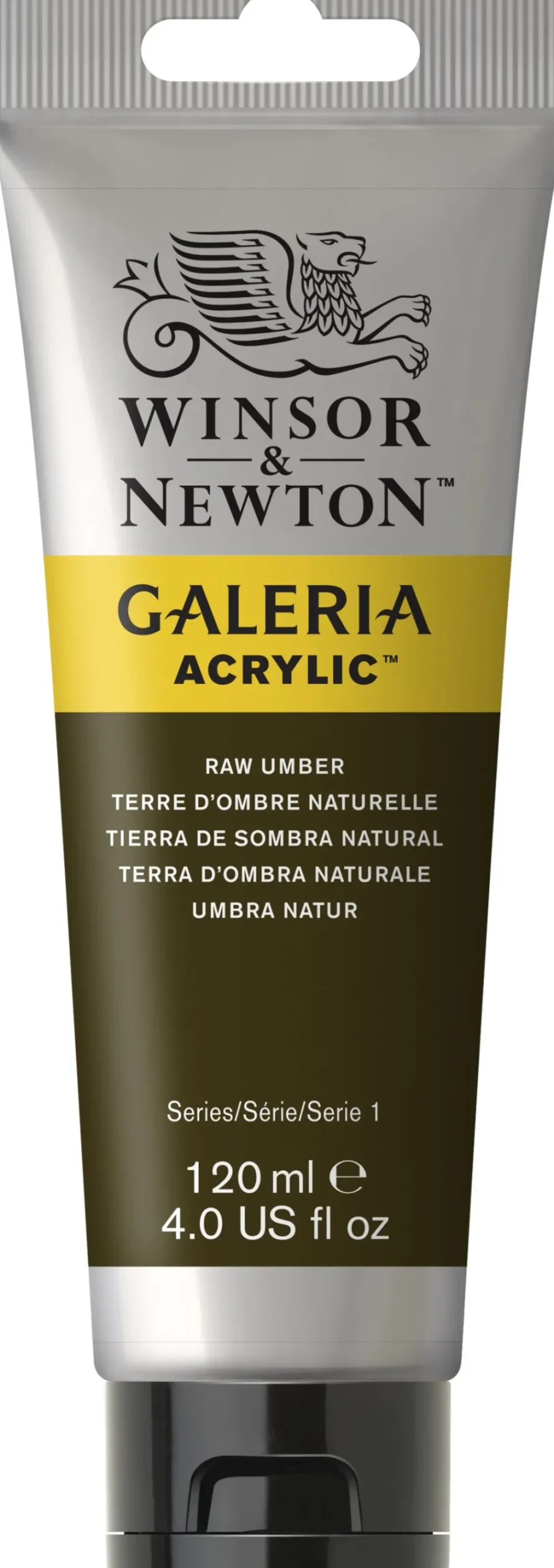 Winsor & Newton Farba akrylowa Galeria - - Raw Umber, 120 ml