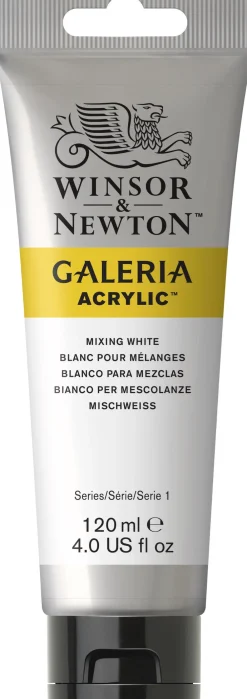 Winsor & Newton Farba akrylowa Galeria - - Mixing White, 120 ml