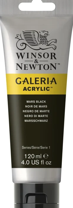 Winsor & Newton Farba akrylowa Galeria - - Mars Black, 120 ml