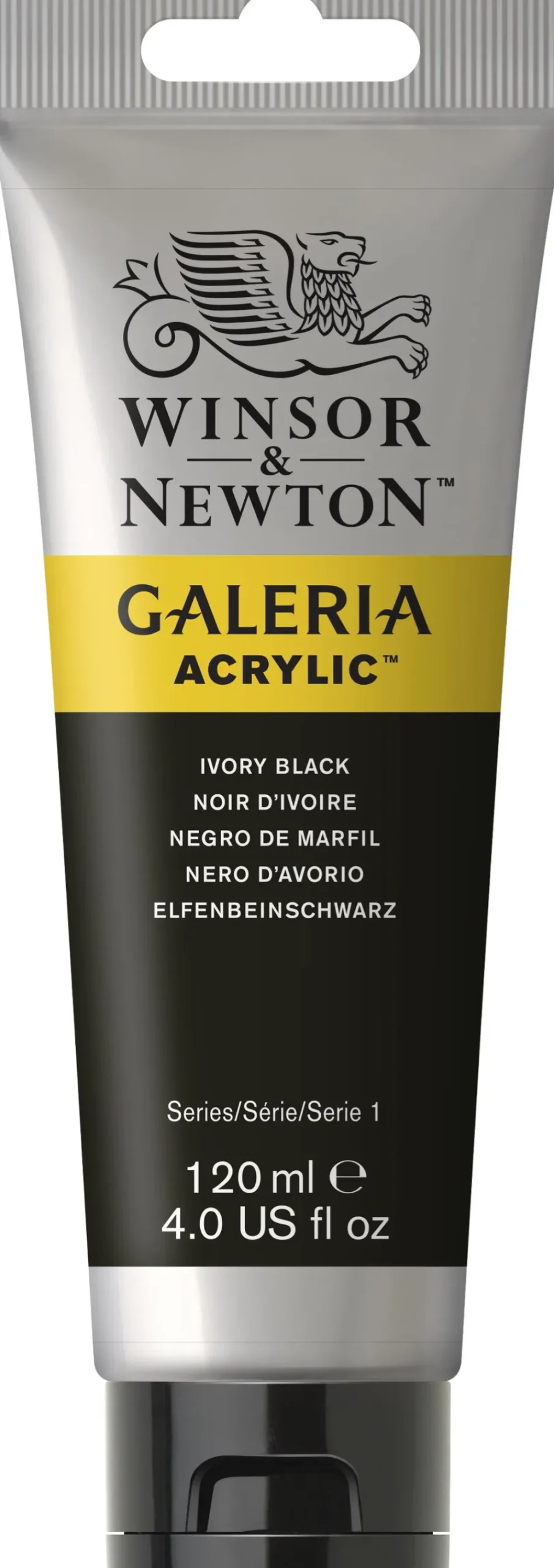 Winsor & Newton Farba akrylowa Galeria - - Ivory Black, 120 ml > Farby Akrylowe