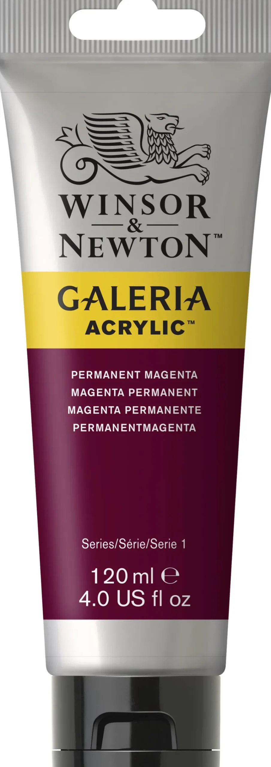 Winsor & Newton Farba akrylowa Galeria - - Permanent Magenta, 120 ml > Farby Akrylowe