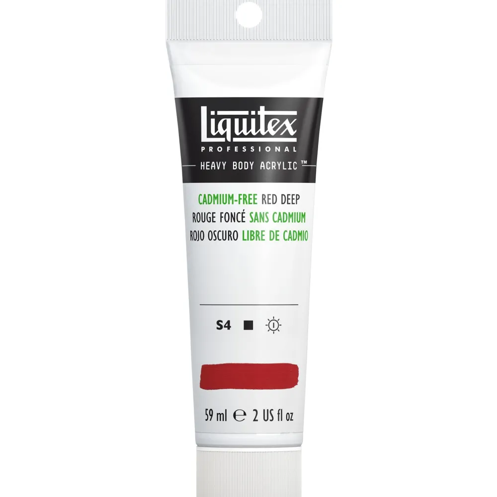 Liquitex Farba akrylowa Heavy Body - - Cadmium Free Red Deep, 59 ml