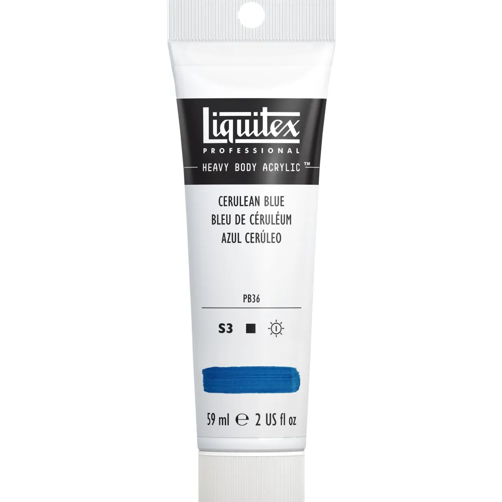 Liquitex Farba akrylowa Heavy Body - - Cerulean Blue, 59 ml > Farby Akrylowe